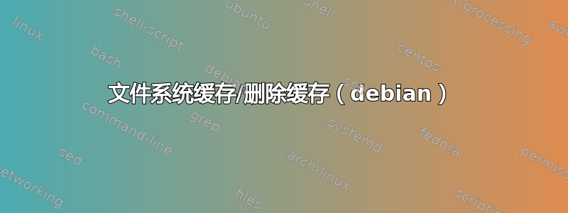 文件系统缓存/删除缓存（debian）