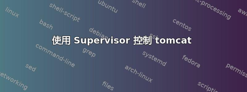 使用 Supervisor 控制 tomcat