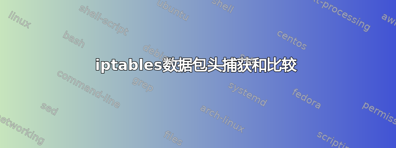 iptables数据包头捕获和比较