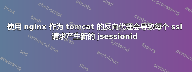 使用 nginx 作为 tomcat 的反向代理会导致每个 ssl 请求产生新的 jsessionid