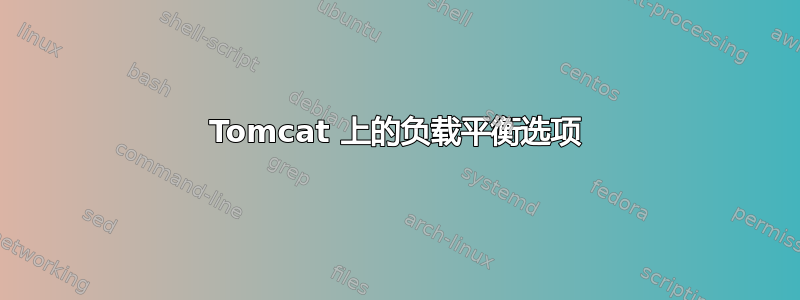 Tomcat 上的负载平衡选项