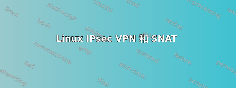 Linux IPsec VPN 和 SNAT