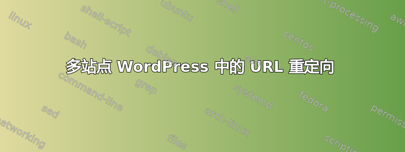 多站点 WordPress 中的 URL 重定向