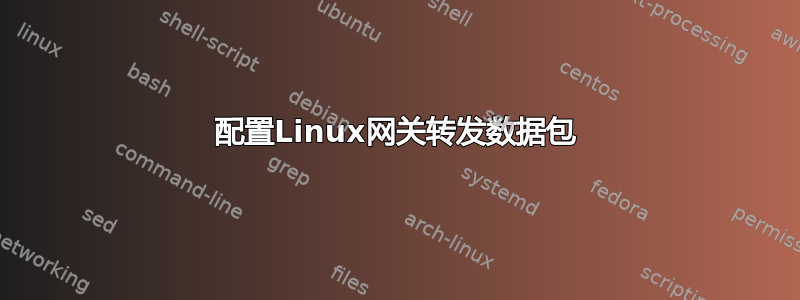 配置Linux网关转发数据包