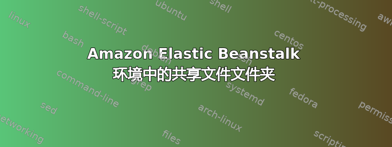 Amazon Elastic Beanstalk 环境中的共享文件文件夹