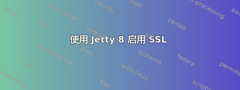 使用 Jetty 8 启用 SSL