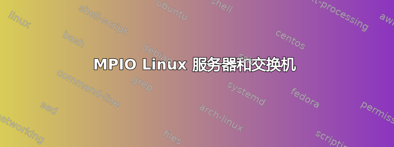 MPIO Linux 服务器和交换机