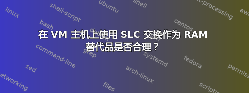 在 VM 主机上使用 SLC 交换作为 RAM 替代品是否合理？