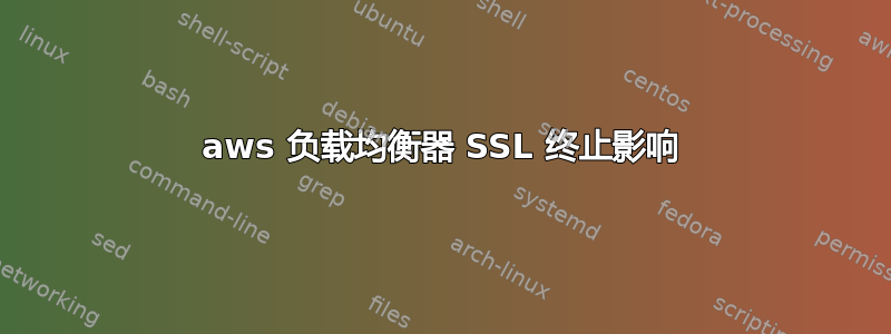 aws 负载均衡器 SSL 终止影响