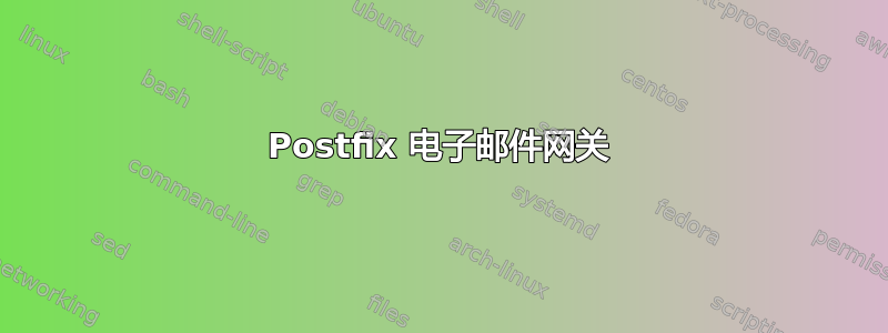 Postfix 电子邮件网关