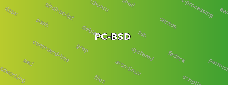 PC-BSD