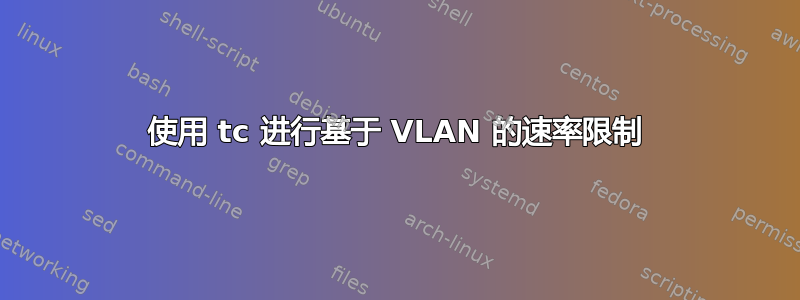 使用 tc 进行基于 VLAN 的速率限制