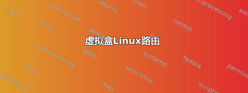 虚拟盒Linux路由