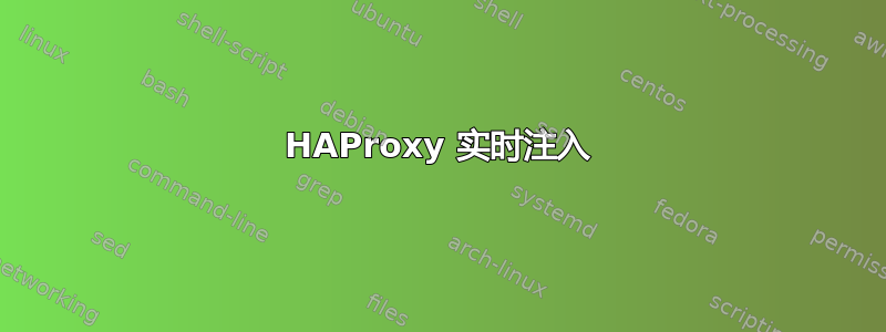 HAProxy 实时注入