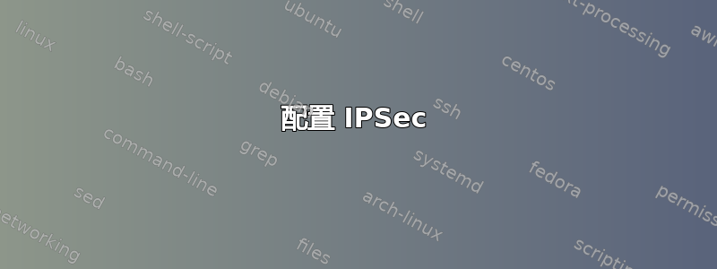 配置 IPSec