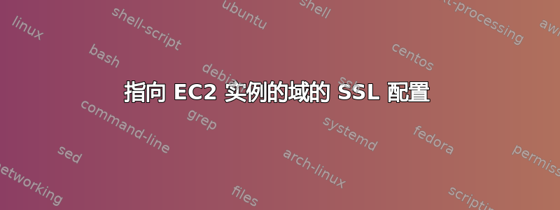 指向 EC2 实例的域的 SSL 配置