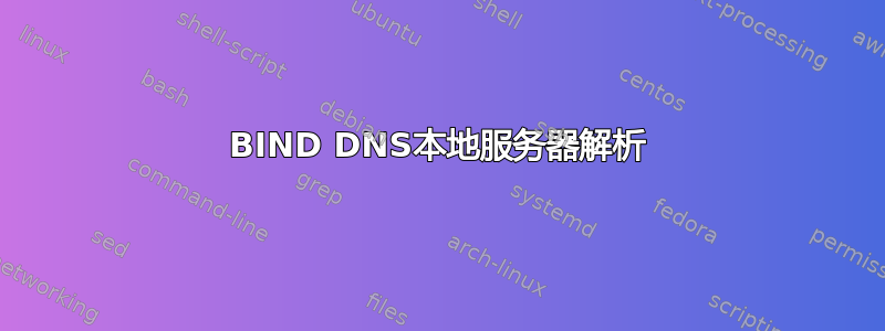 BIND DNS本地服务器解析