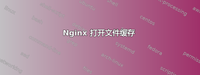 Nginx 打开文件缓存