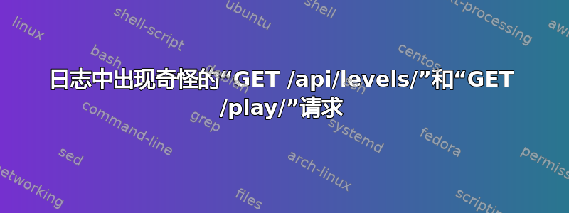 日志中出现奇怪的“GET /api/levels/”和“GET /play/”请求