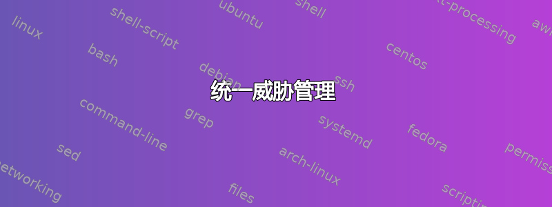 统一威胁管理