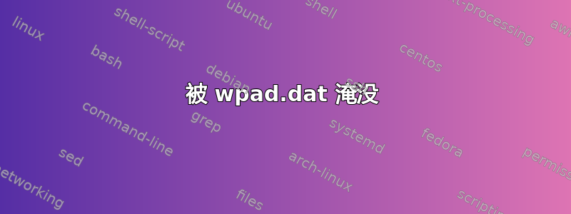 被 wpad.dat 淹没