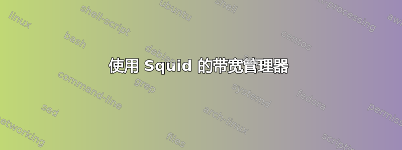 使用 Squid 的带宽管理器