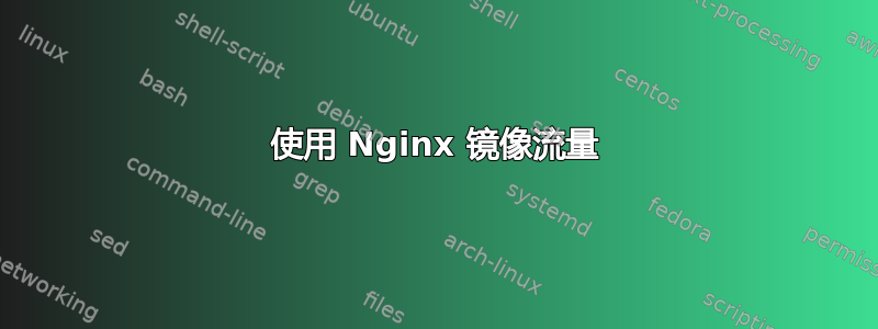 使用 Nginx 镜像流量