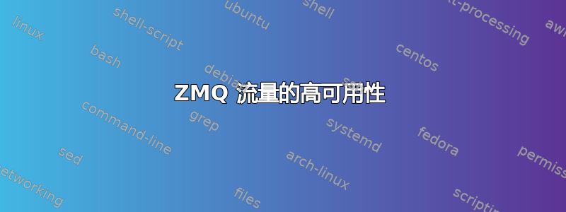 ZMQ 流量的高可用性