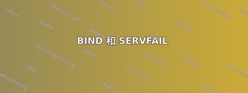 BIND 和 SERVFAIL