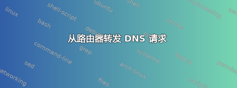 从路由器转发 DNS 请求