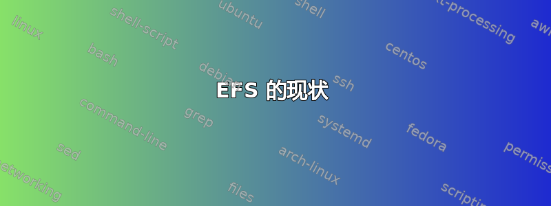 EFS 的现状