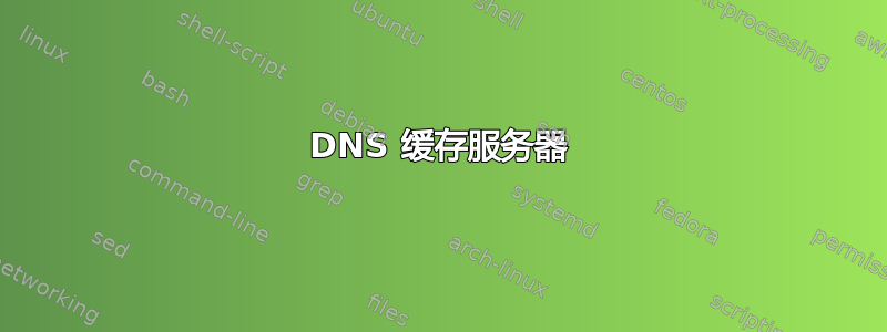 DNS 缓存服务器