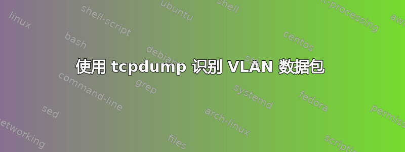 使用 tcpdump 识别 VLAN 数据包