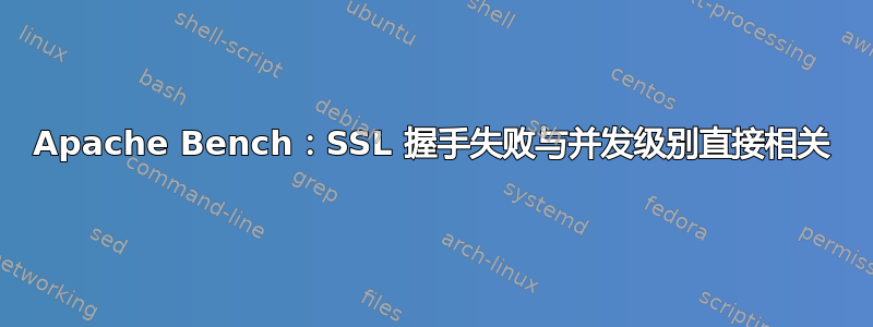 Apache Bench：SSL 握手失败与并发级别直接相关