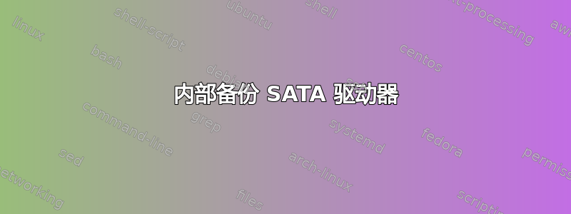 2950 内部备份 SATA 驱动器