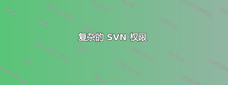 复杂的 SVN 权限