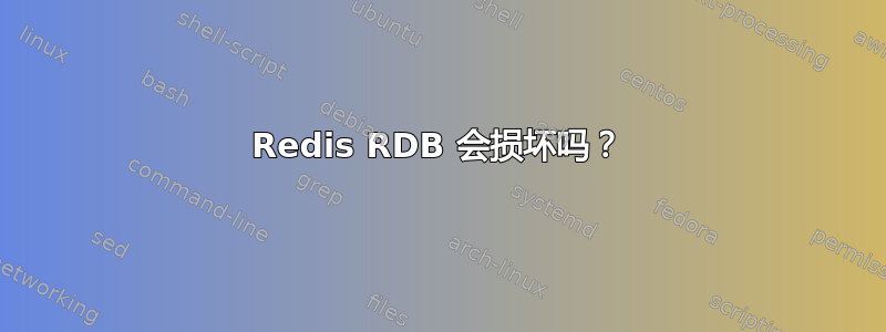 Redis RDB 会损坏吗？