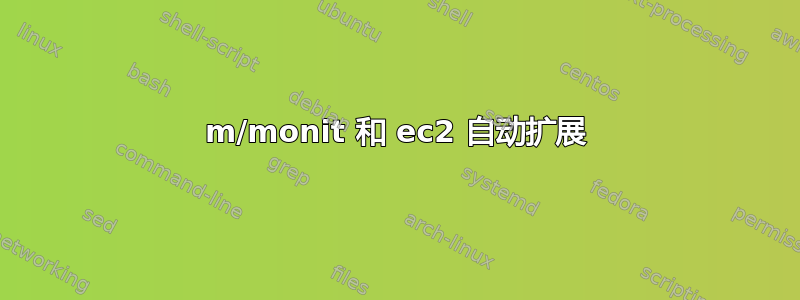 m/monit 和 ec2 自动扩展