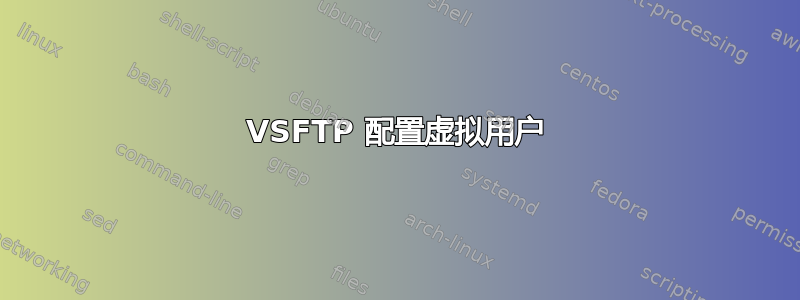 VSFTP 配置虚拟用户