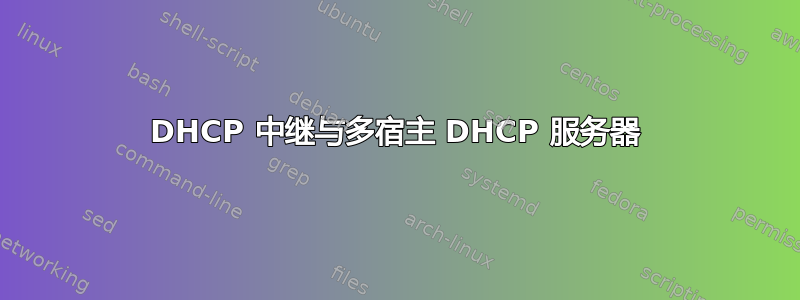 DHCP 中继与多宿主 DHCP 服务器