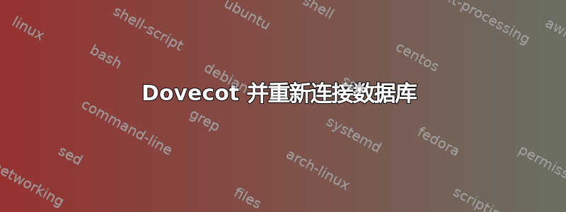 Dovecot 并重新连接数据库