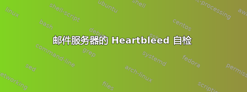 邮件服务器的 Heartbleed 自检