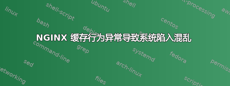 NGINX 缓存行为异常导致系统陷入混乱