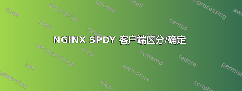 NGINX SPDY 客户端区分/确定