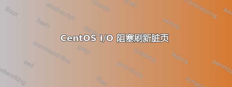 CentOS I/O 阻塞刷新脏页