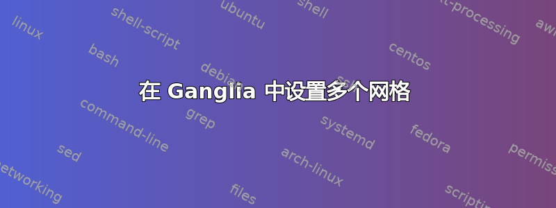 在 Ganglia 中设置多个网格