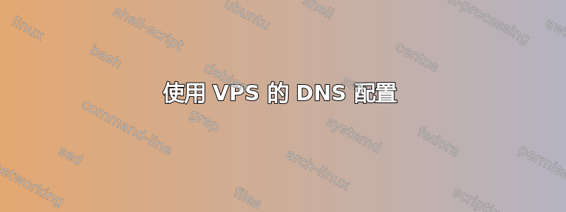 使用 VPS 的 DNS 配置