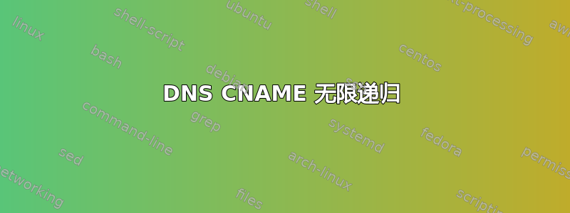 DNS CNAME 无限递归