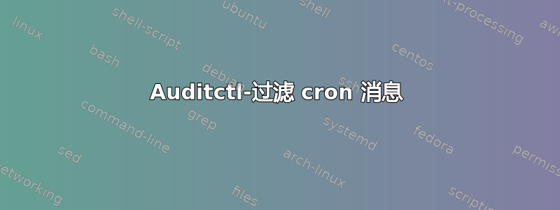 Auditctl-过滤 cron 消息