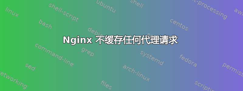 Nginx 不缓存任何代理请求